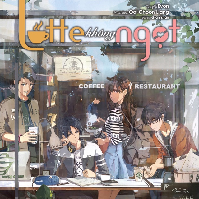 Sách - Latte Không Ngọt | BigBuy360 - bigbuy360.vn