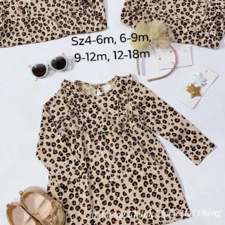 Cotton họa tiết da báo chất 4 chiều
