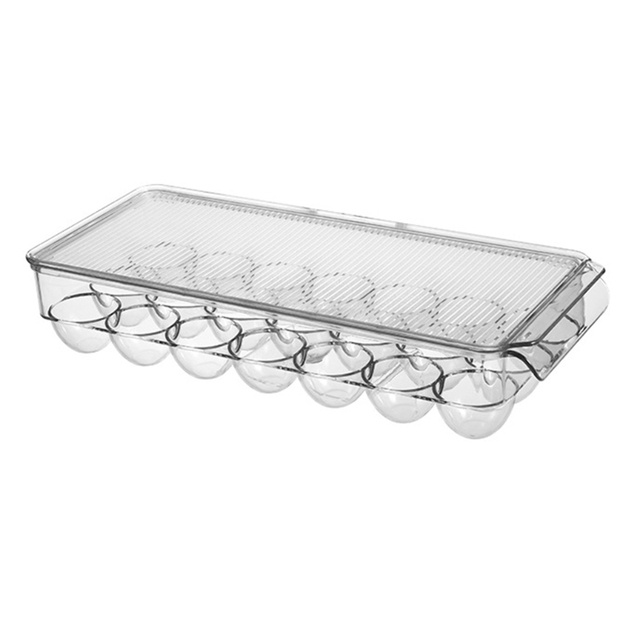 Hộp Đựng Trứng Trong Suốt 12 / 14 / 21 Ngăn Có Nắp Đậy