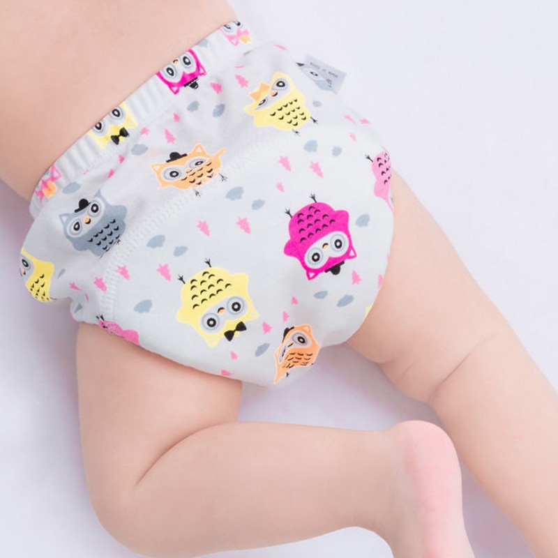 Tã Quần Cotton 6 Lớp Thoáng Khí Không Thấm Nước Có Thể Tái Sử Dụng Mẫu Mới 2023