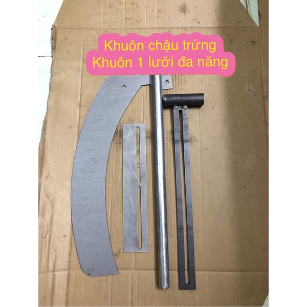 Khuôn quay chậu trứng H38cm chậu cao 38 cm, tăng To nhỏ 31cm đến 70cm