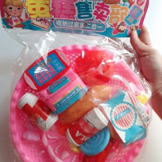Rổ đồ chơi(trang điểm/câu cá/bánh/bác sỉ)
