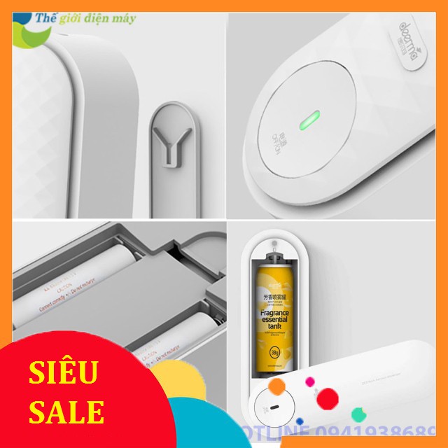 [SiêuRẻ] [Bản quốc tế] Máy phun tinh dầu, tạo hương thơm tự động Xiaomi Deerma PX831 - Bảo hành 6 tháng - Shop Thế Giới 