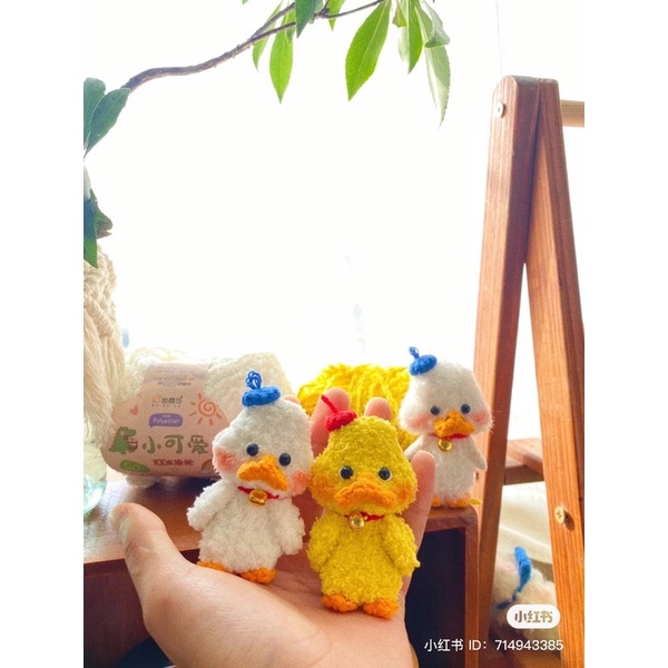Len Xù Cuộn Xiao Ke Ai Không Rụng Lông Đan Móc Thú Bông