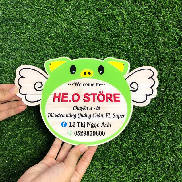 Bảng hiệu shop_ bảng hiệu xinh giá rẻ_ bảng hiệu in theo yêu cầu | BigBuy360 - bigbuy360.vn