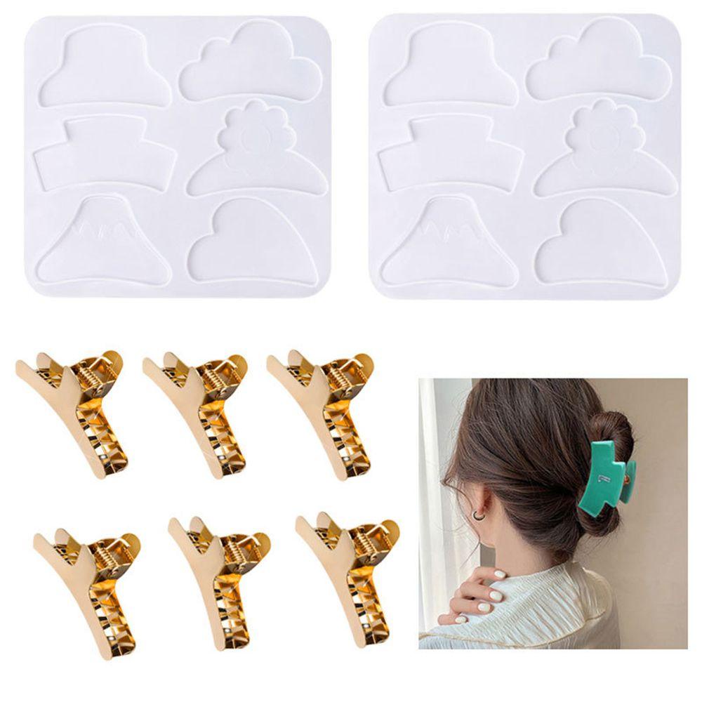 Khuôn Silicone Làm Kẹp Tóc Trang Sức Tiện Dụng