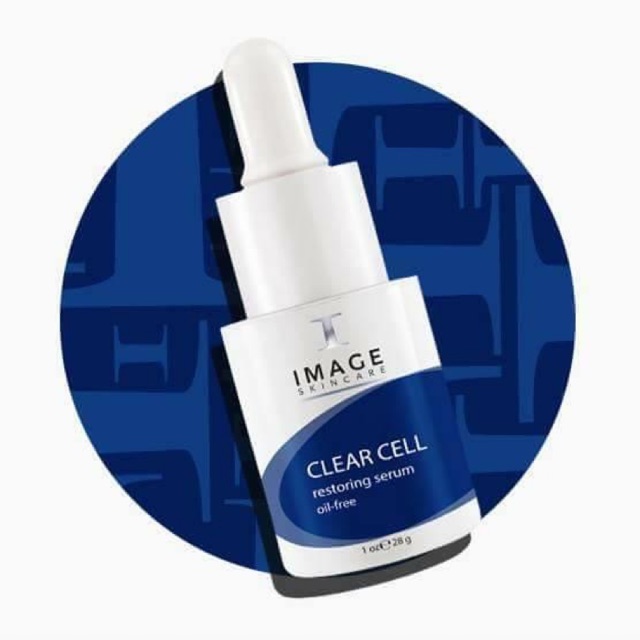 Tinh chất làm dịu da, giảm nhờn, ngừa mụn Image Skincare Clear Cell Restoring Serum Oil Free