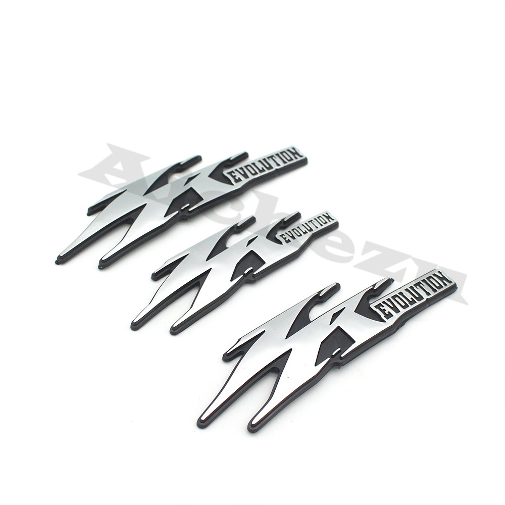 Miếng Dán 3D Màu Xanh Dương / Chrome Cho Xe Yamaha JOG ZR Evolution