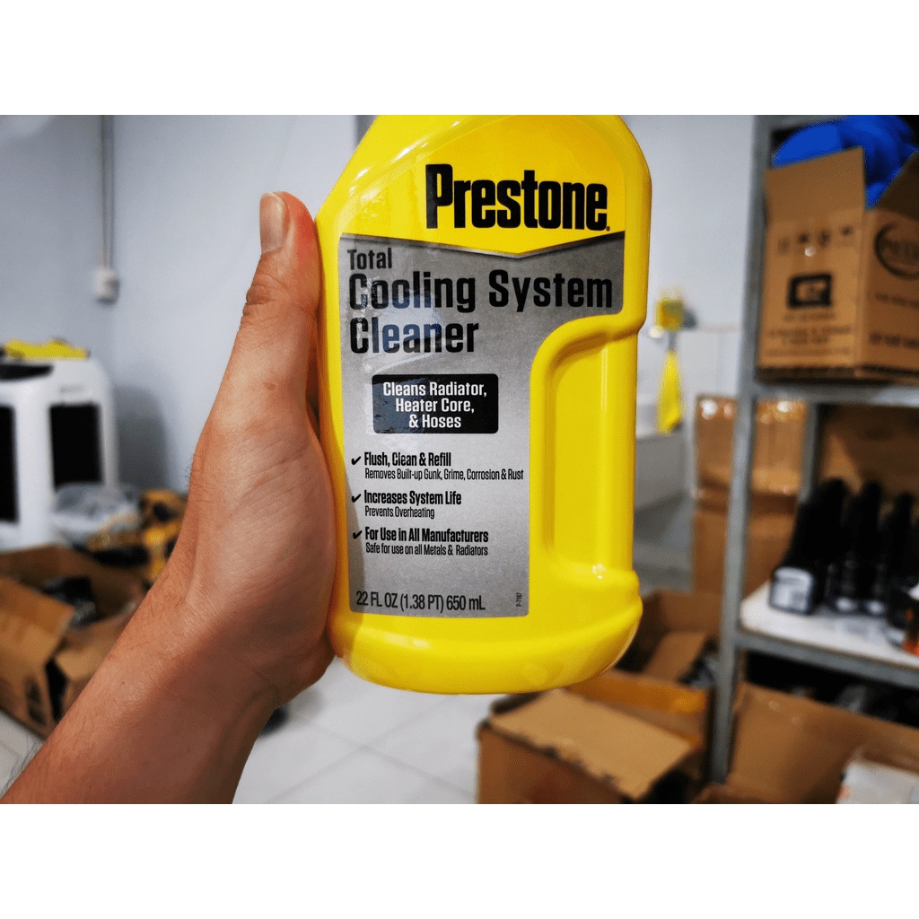 Dung Dịch Vệ Sinh Làm Sạch Két Nước Xe Prestone Radiator Flush Cleaner 650ml