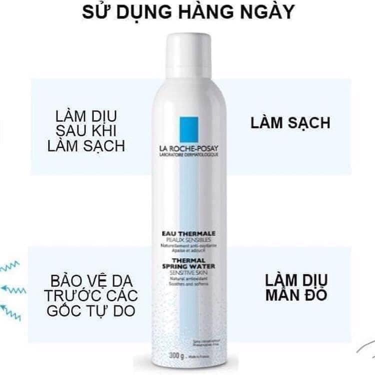 [CHÍNH HÃNG] Xịt khoáng Làm Dịu Và Bảo Vệ Da La Roche-Posay Thermal Spring Water (50ml)