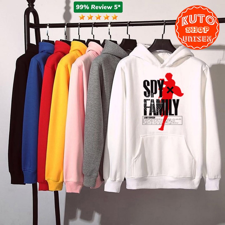 ÁO HOODIE SPYxFAMILY - In Pet Siêu Bền Siêu Đẹp - Full Size Full Màu