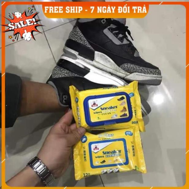 [FREESHIP TOÀN QUỐC] GIẤY LAU GIẦY, VỆ SINH GIÀY SNEAKER THẦN THÁNH 30 TỜ