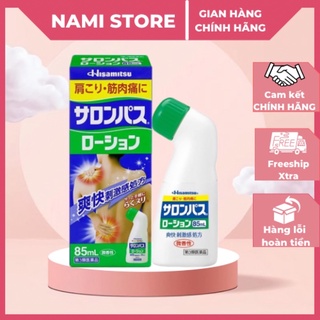 Dầu xoa bóp Salonpas Hisamitsu Nhật Bản 85ml
