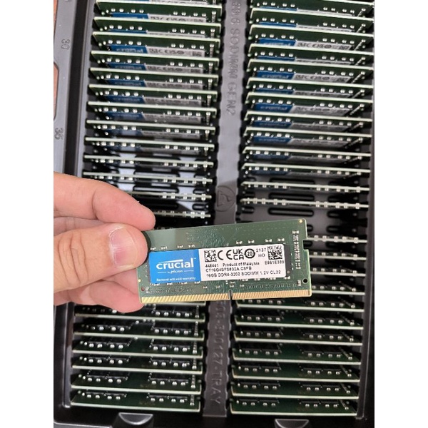 Ram Laptop Crucial DDR4 8GB 16GB 3200MHz CT8G4SFS832A - CT16G4SFS832A - Bảo hành 3 năm