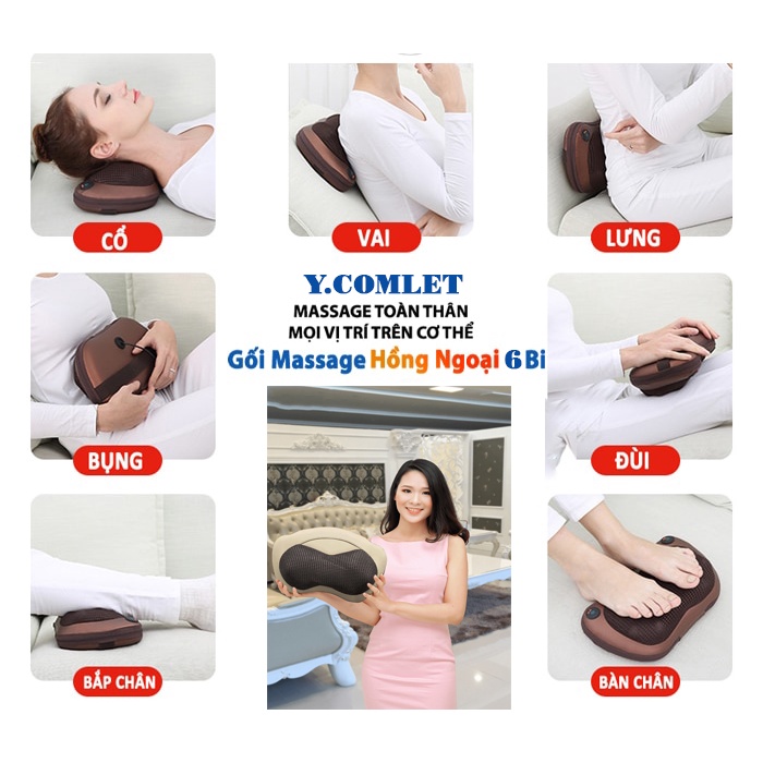 Gối Massager Cao Cấp Y.Comlet