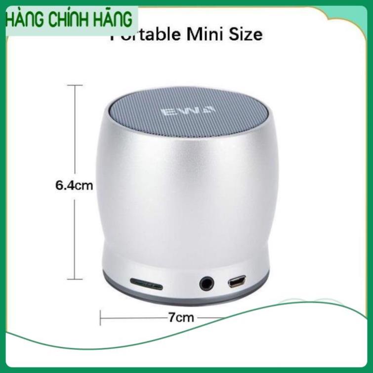 Loa bluetooth mini EWA A 150 Cao Cấp, Âm thanh cộng hưởng 360° cho Laptop PC BH 12 tháng