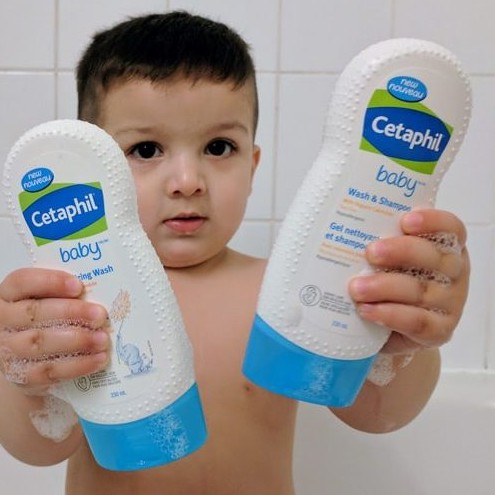 Sữa Tắm Gội Em Bé Cetaphil Baby Gentle Wash & Shampoo Chai 230ml