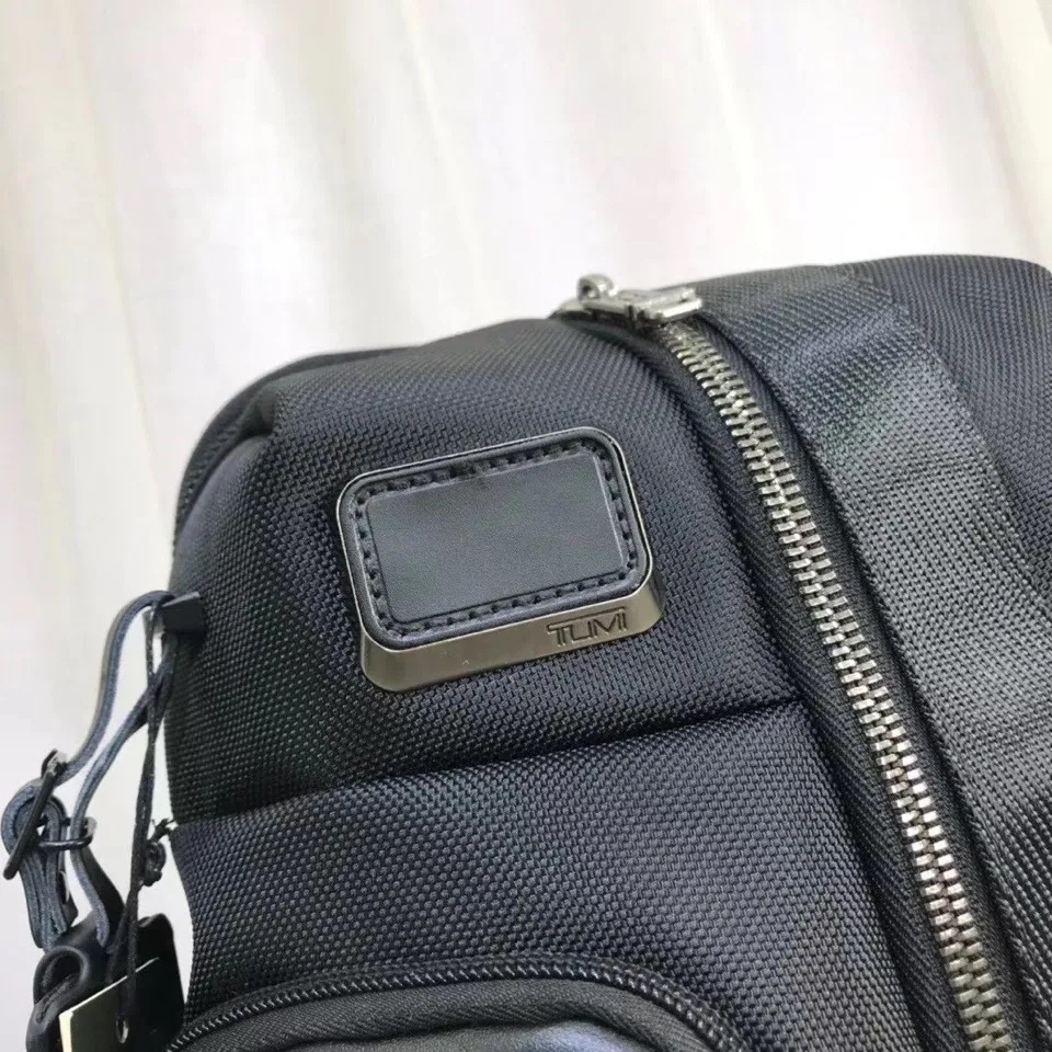 Tumi 232393Nvy Túi Đeo Chéo Ngực Bằng nylon Chống Thấm Nước Chống Mài Mòn Có Khóa Kéo YKK