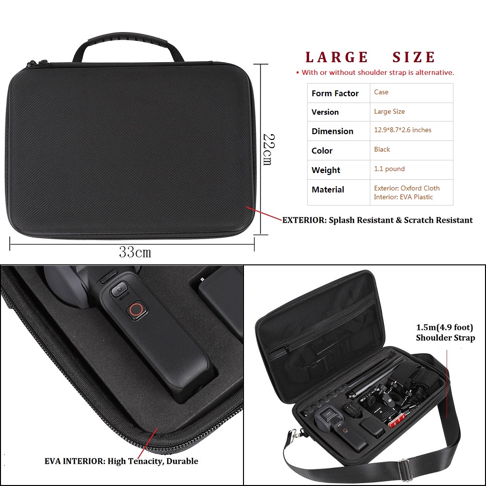 Túi Đựng Máy Tính Bảng insta360 ONE RS 1-INCH 360 Kích Thước 1inch Leica insta360