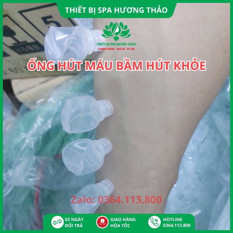 Ống hút máu bầm 5ml, hút mụn mủ, viêm cho spa bich 100 ống