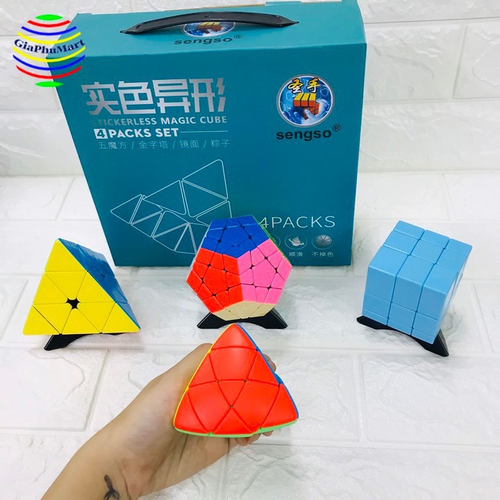 Rubik - Bộ 4 Cái