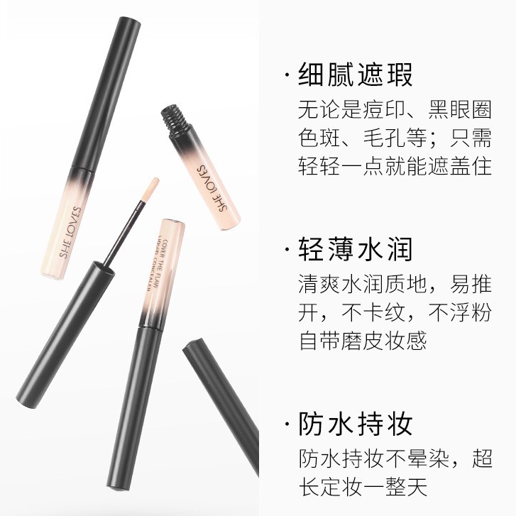 [Hàng mới về] Kem che khuyết đIểm dạng lỏng hd che phủ quầng thâm mụn và lỗ chân lông hiệu quả cao cấp | BigBuy360 - bigbuy360.vn