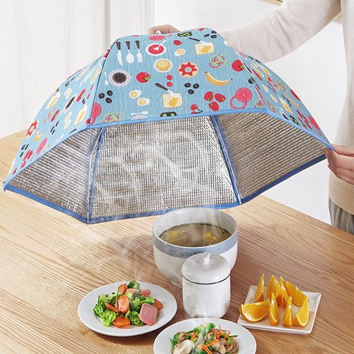 Lồng Bàn Gấp Gọn - Giữ Nhiệt - Bảo Quản Thực Phẩm - Hình Họa Tiết Dễ Thương