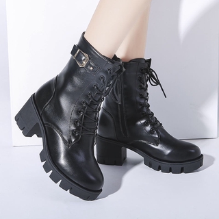 Giày Boot Cao Gót Phong Cách Trẻ Trung Dành Cho Nữ