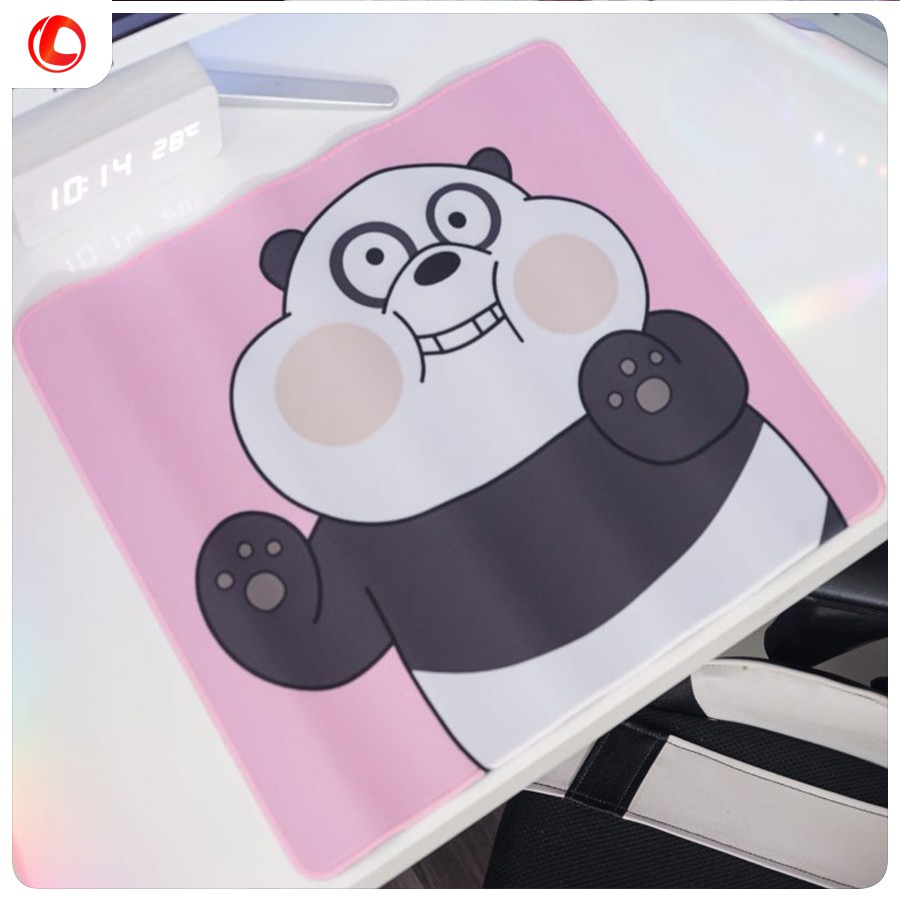 Pad Chuột Gấu Hồng ( 35×30 – 45×40 )