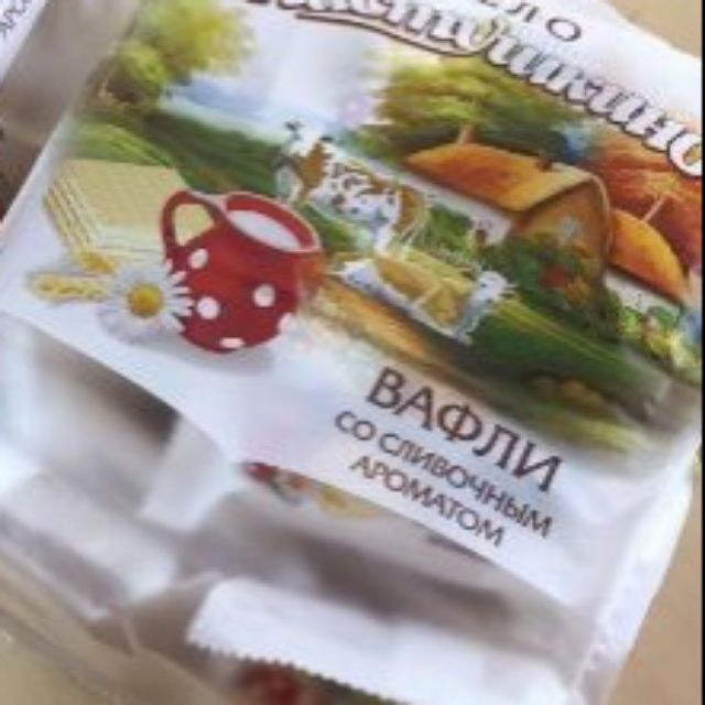 Bánh xốp Selo từ Tvorok cao cấp của Nga 250g. HSD :T9/2020