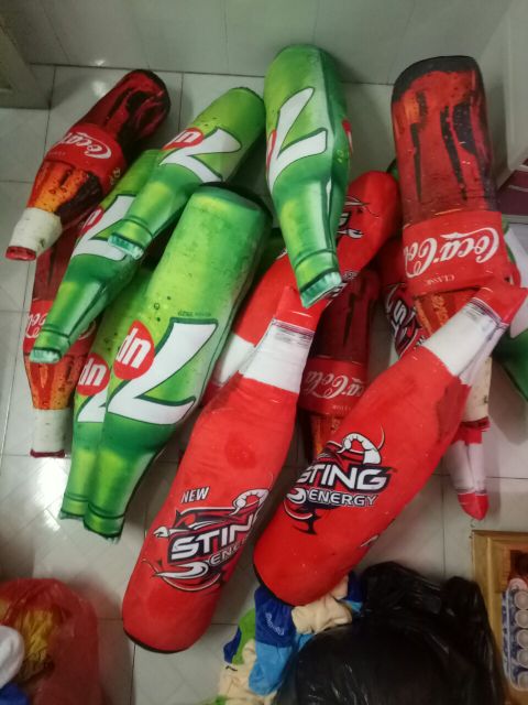 Gấu bông 3D nước ngọt 80cm