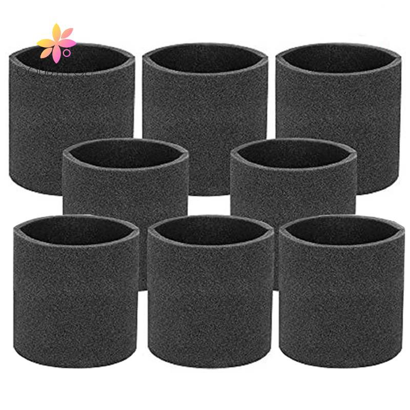 8 Pack 90585 Foam Sleeve VF2001 Foam Replacement Filter for Wet Dry Vacuum Cleaner, Fits for Shop-Vac Vacuum Cleaners