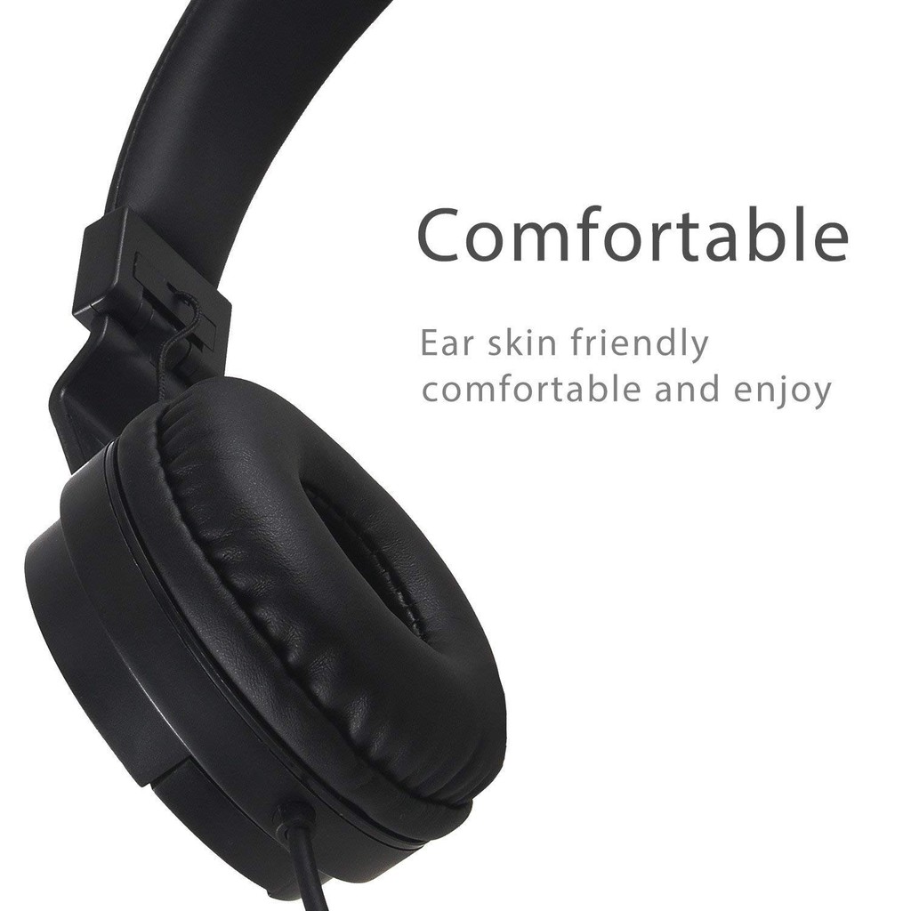 Tai nghe chụp tai thời trang Gorsun GS779 với 1 jack cắm vừa mic dành cho dân văn phòng và game thủ