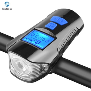 Đồng Hồ Đo Tốc Độ Xe Đạp Có Đèn Và Cổng Sạc Usb