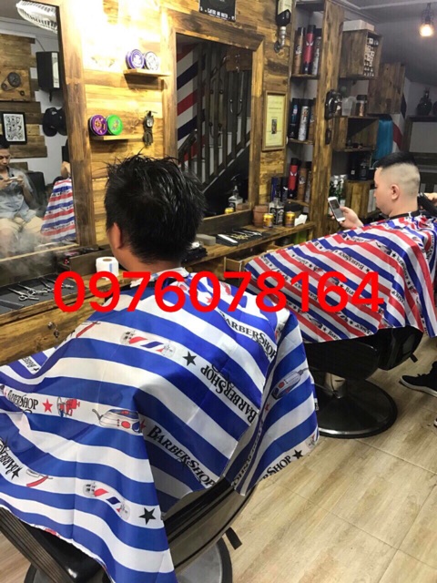 KHĂN CẮT TÓC NAM BARBER CHO BARBERSHOP