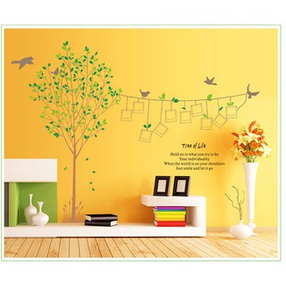 Decal dán tường Cây treo ảnh 11 - DCX048