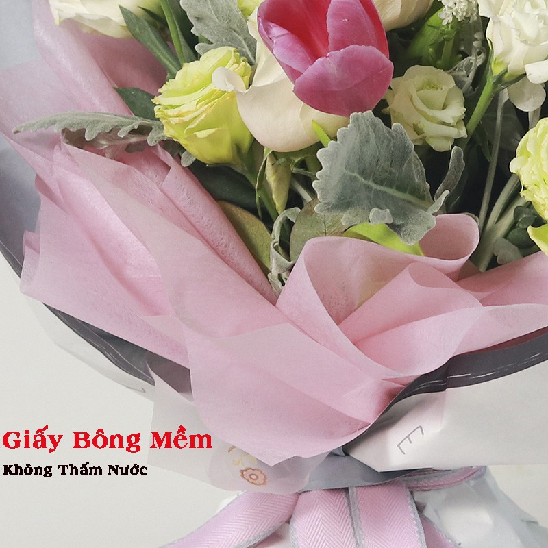 GIẤY GÓI HOA - BÔNG MỀM