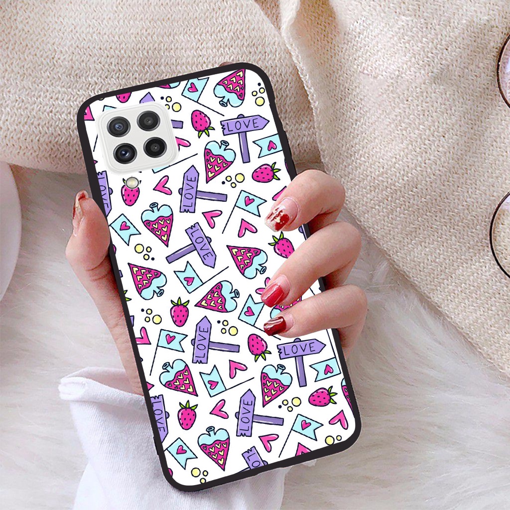 Ốp lưng Samsung Galaxy A22 4G viền dẻo TPU BST Phong Cách Tự Do
