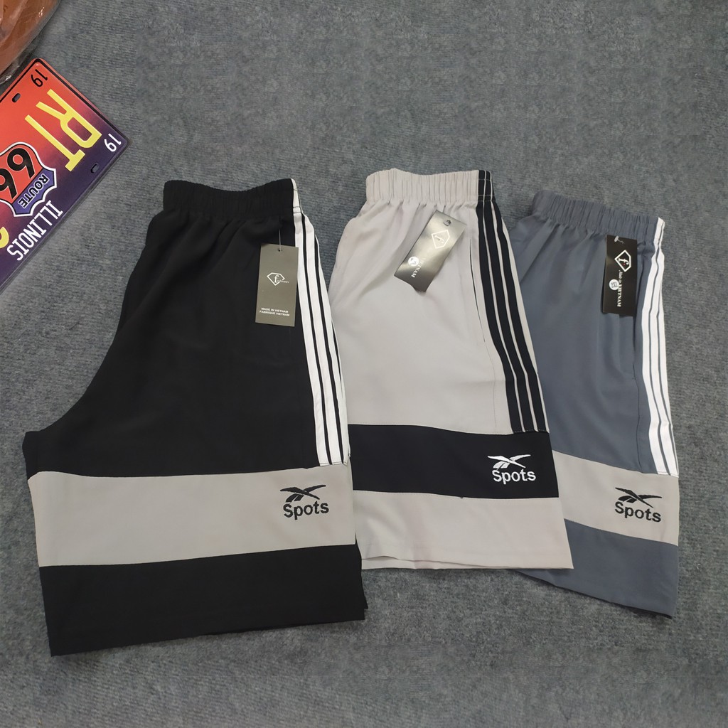 Quần Short Nam Chất Dù Mát Mịn Đường May Chuẩn Nét