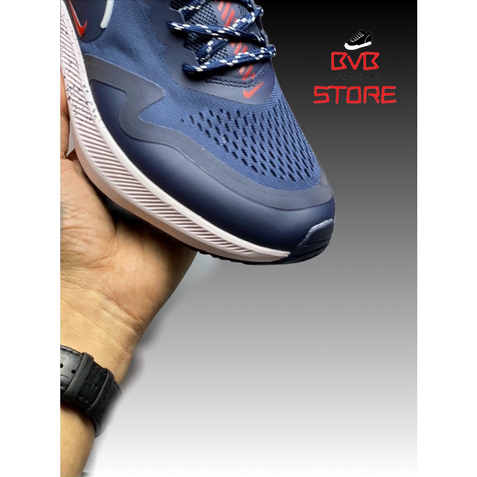 Giày thể thao nam - Nike Air Winflo 8 Shield - màu đen vs xanh trắng - DC3727-