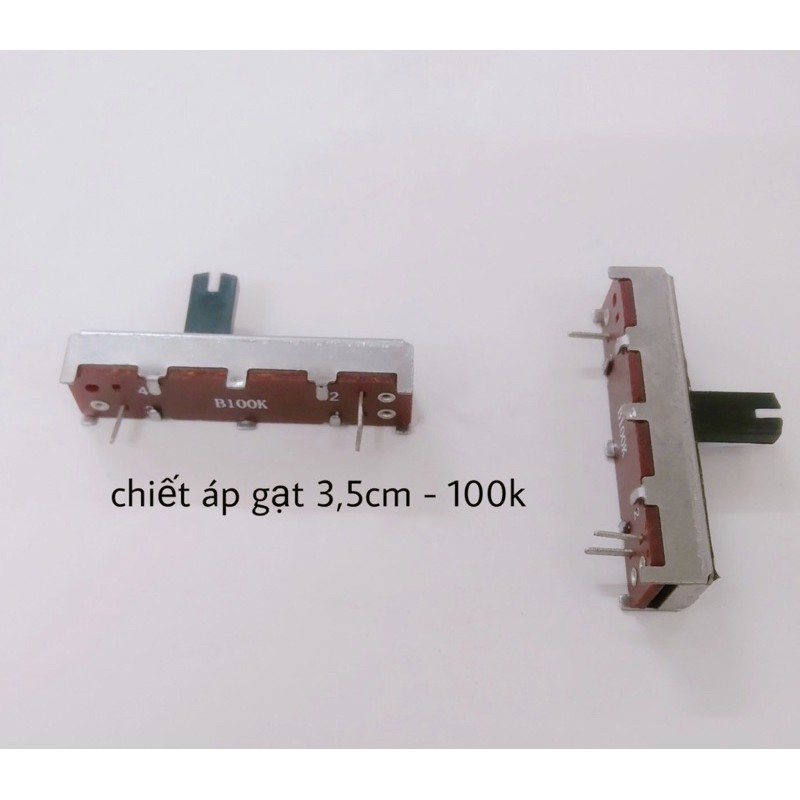 20 Chiết áp gạt 100k  dài 3,5cm