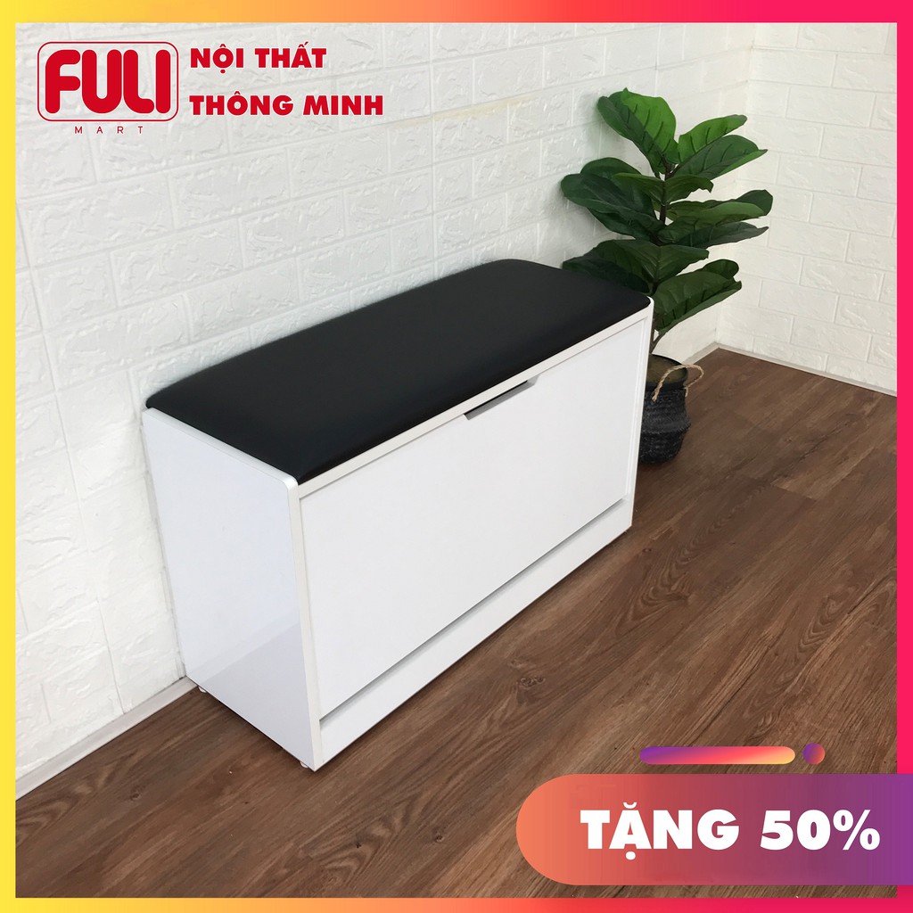 Tủ giày NHỎ GỌN [TẶNG 50%] | 3 ngăn để được 12 đôi giày | gỗ melamin chống trầy | tiết kiệm không gian | TG1A-T