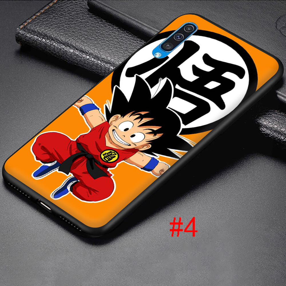 Ốp Lưng Silicone In Hình Dragon Ball Cho Samsung A6 A7 A8 Plus A9 2018 A3 2016 A5 2017