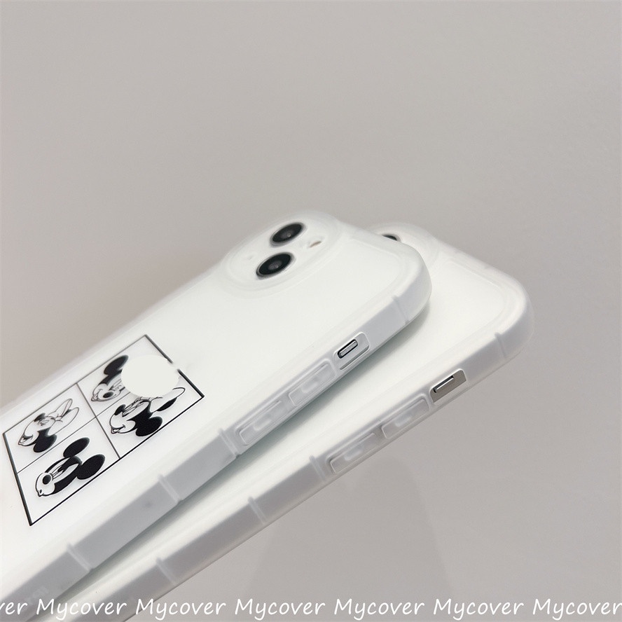 Ốp Điện Thoại Silicon Trong Suốt Họa Tiết Hoạt Hình Cho iPhone 13 12 11 Pro Max X Xr Xs 8 7 6 Plus SE 2020