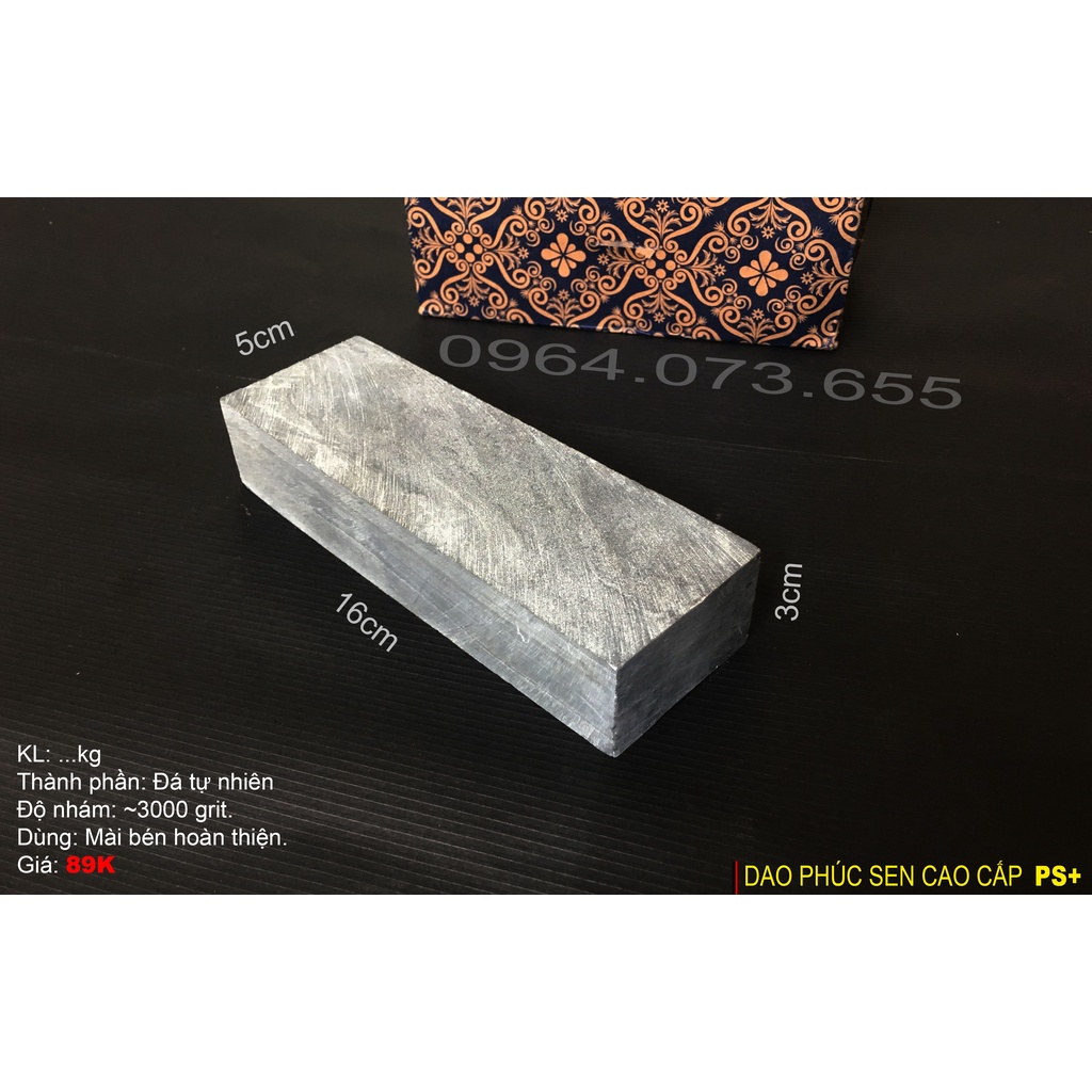 Đá bùn mài dao tự nhiên dùng cả đời, độ mịn cao 3000grit