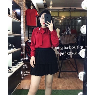 Áo Sơmi dài tay phong cách bánh bèo
