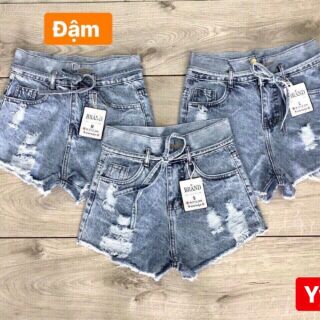 Quần sort jeans lưng cao
