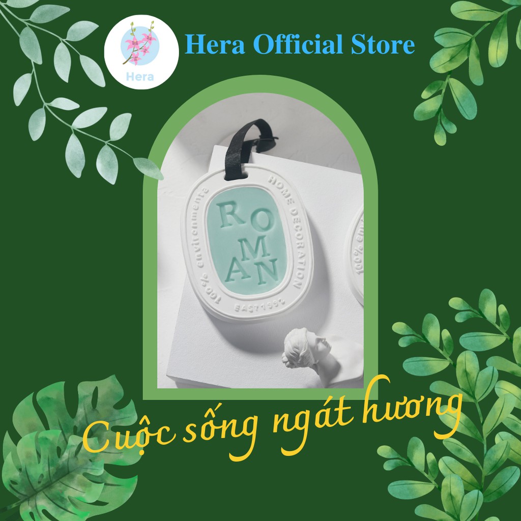 Sáp Nến Thơm Phòng Tủ Quần Áo Tinh Dầu Thiên Nhiên Treo Xe Hơi Khử Mùi Thơm Nhà Aroma ST06