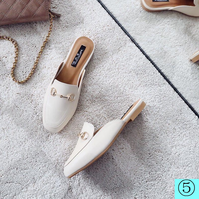Dép Bít Mũi Size Lớn 35-43 41 Thời Trang Mùa Hè Mới Cho Nữ 42