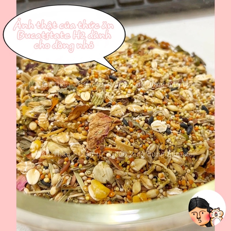 Thức ăn Bucatstate H2 dòng nhỏ dành cho Hamster
